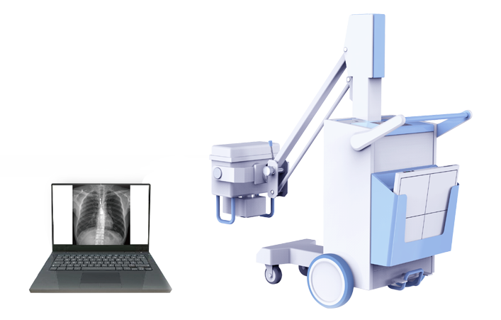PLX5100 Mobile Digital Radiography System